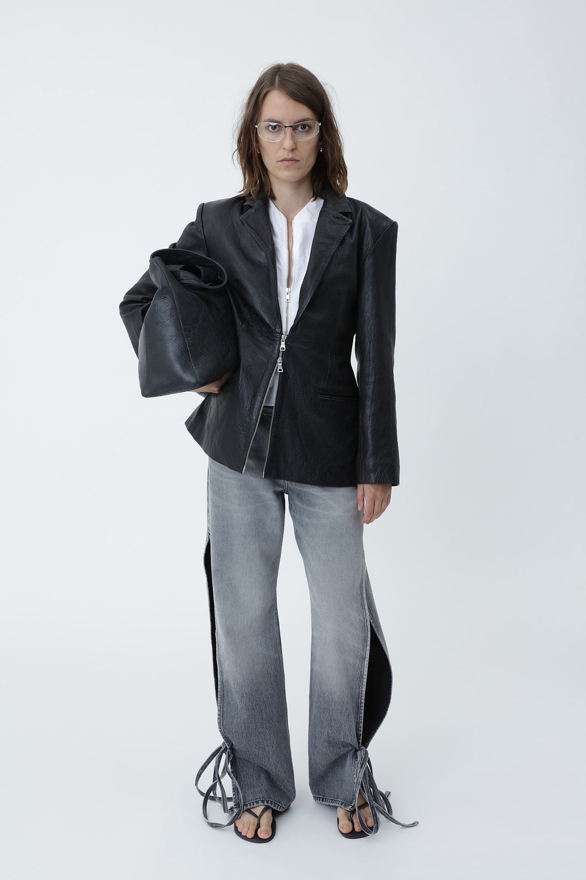 Baggy String Jeans