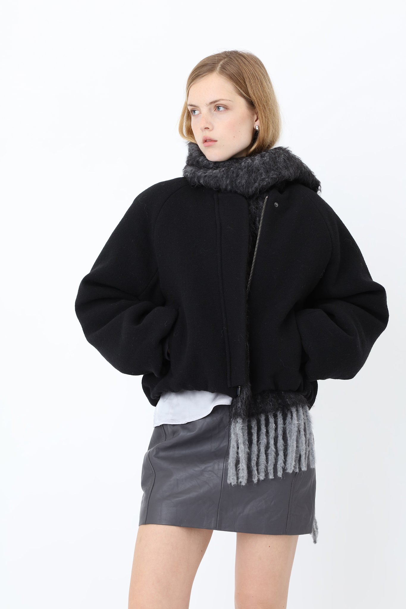 Ola Wool Bomber Jacket