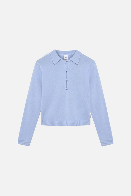 Paula Cashmere Knit Polo