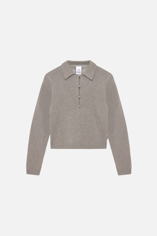 Paula Cashmere Knit Polo