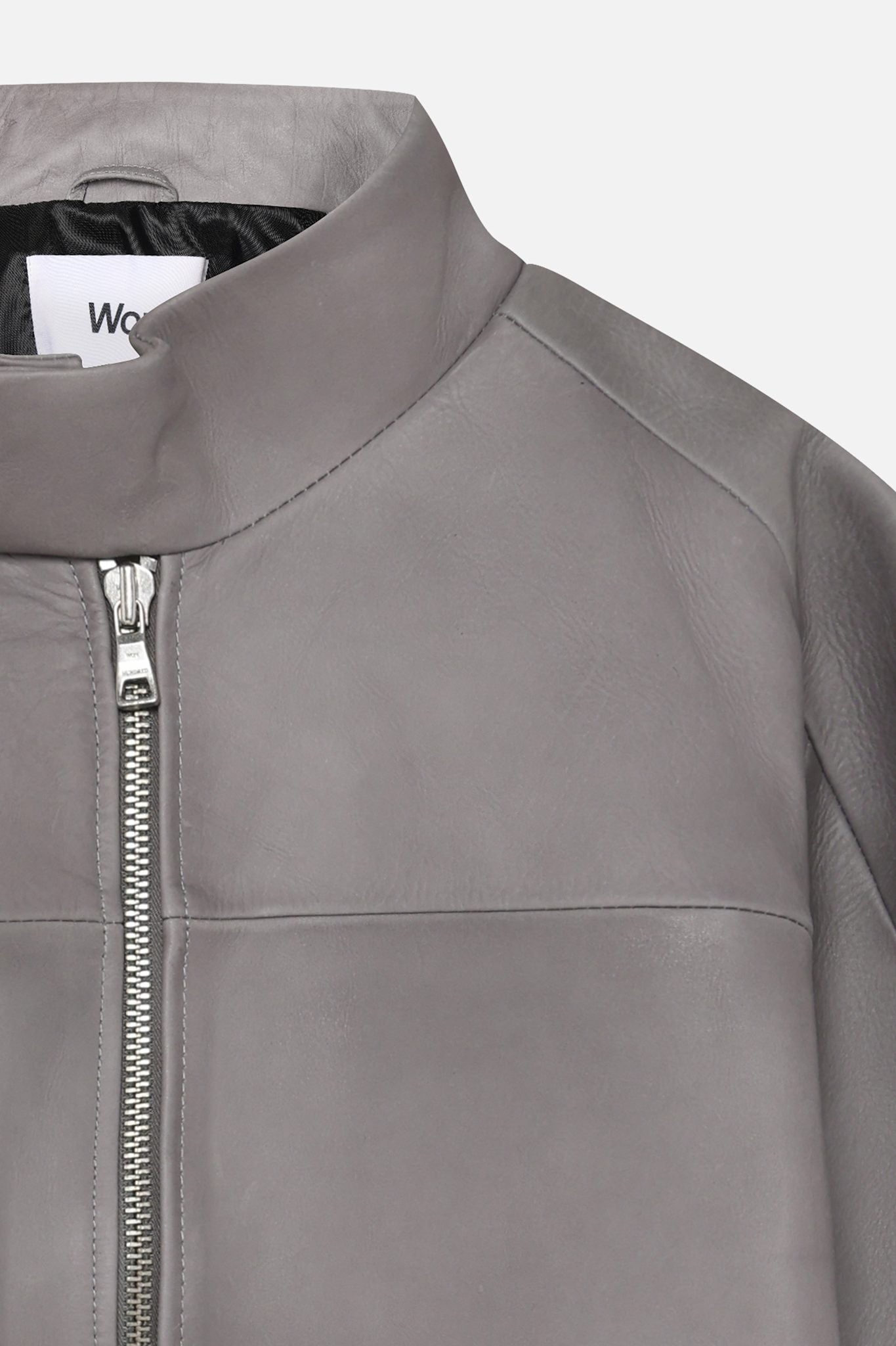 David Bomber Leather Jacket