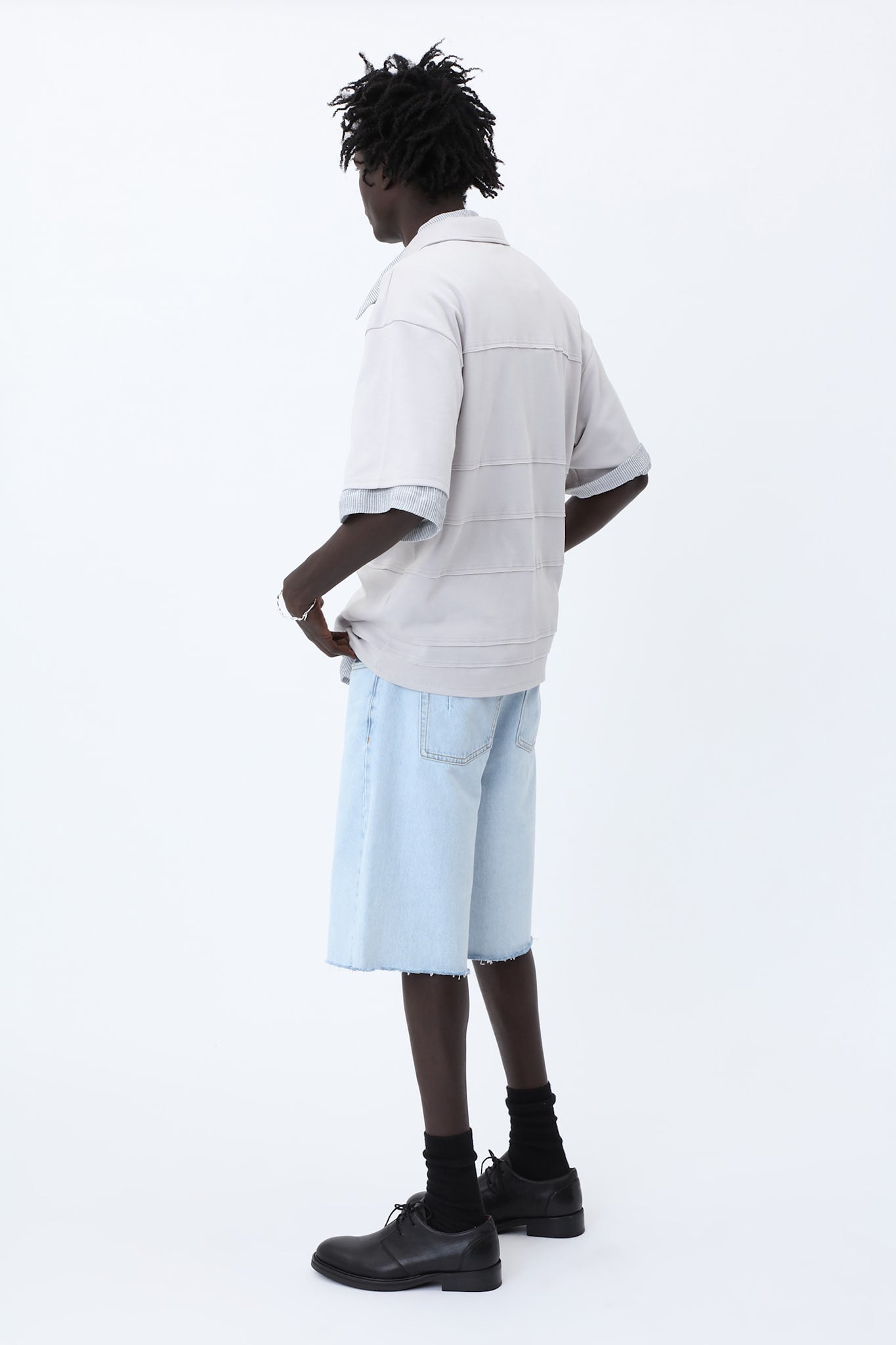 Kayce Soft Blue Denim Shorts - Won Hundred Online Store